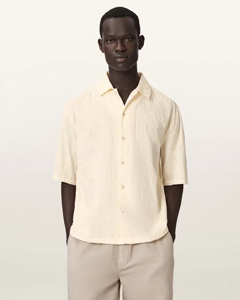 Cenizo Short Sleeve Relaxed Cotton Shirt