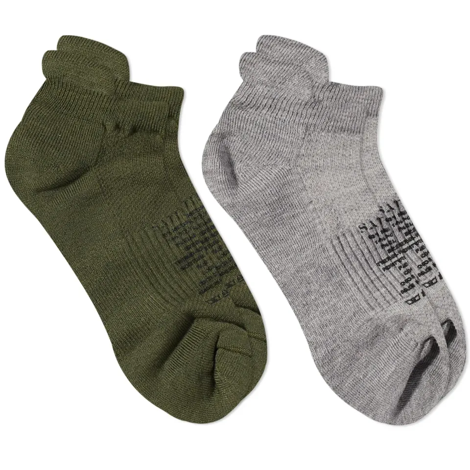 2-Pack Merino Low Socks
