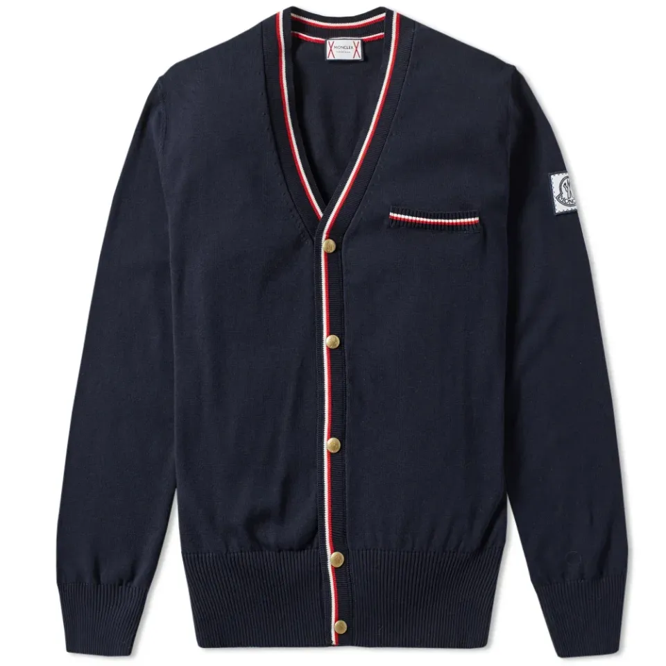 Tricolour Tipped Cardigan