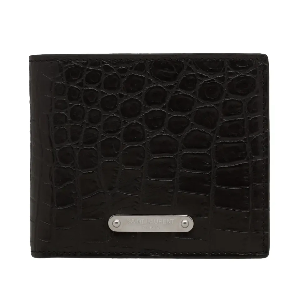 ID Logo Croc Billfold Wallet