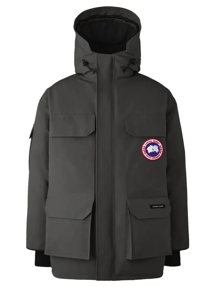 Men expedition parka Graphite