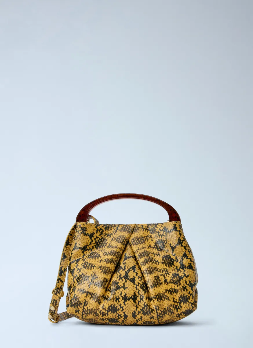 Structured Leather Handbag