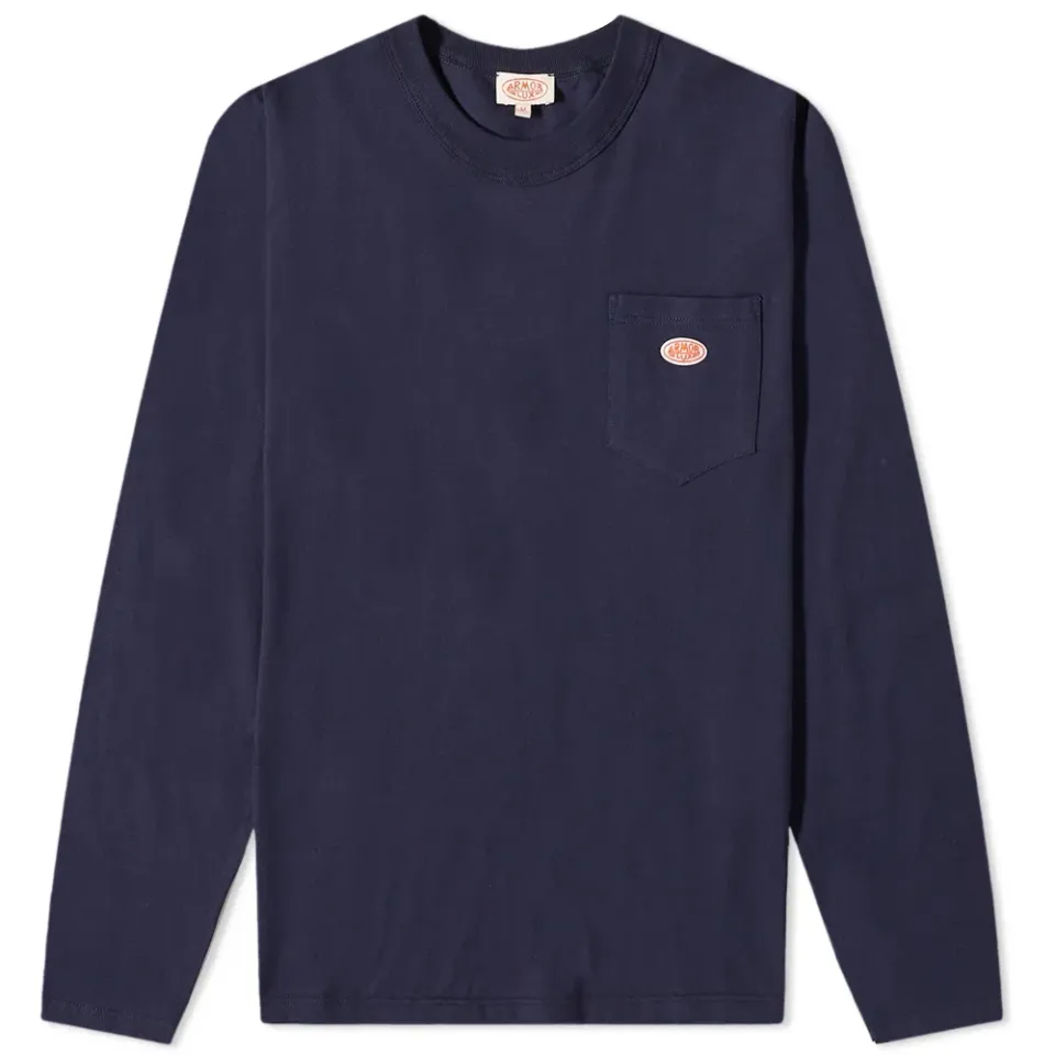 Long Sleeve Logo Pocket T-Shirt