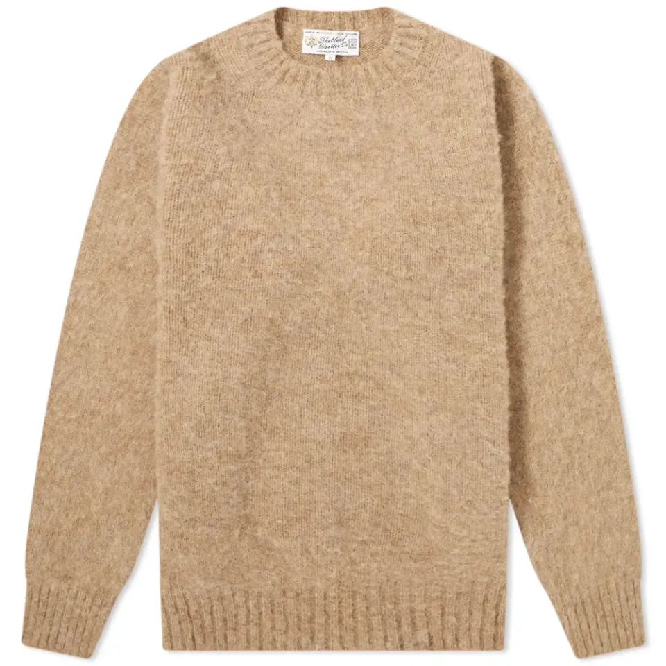 Shetland Woollen Co. Shaggy Crew Knit