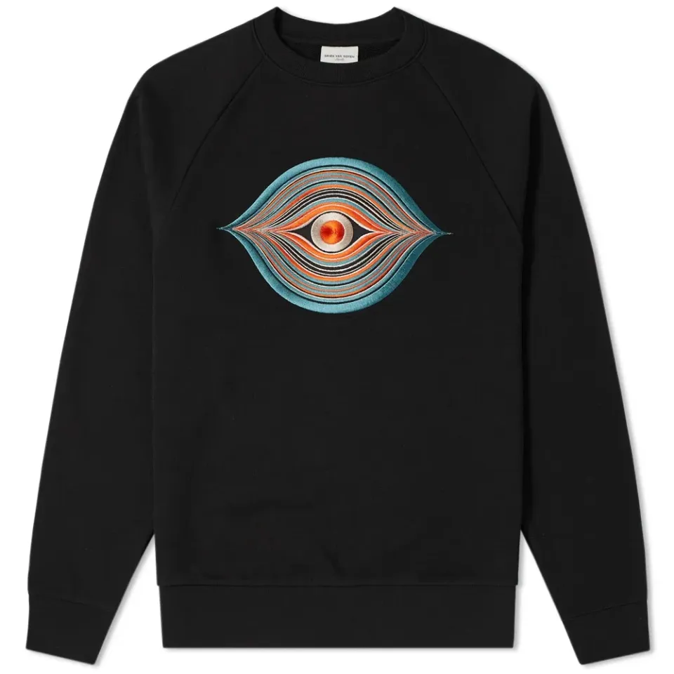 Embroidered Eye Crew Sweat