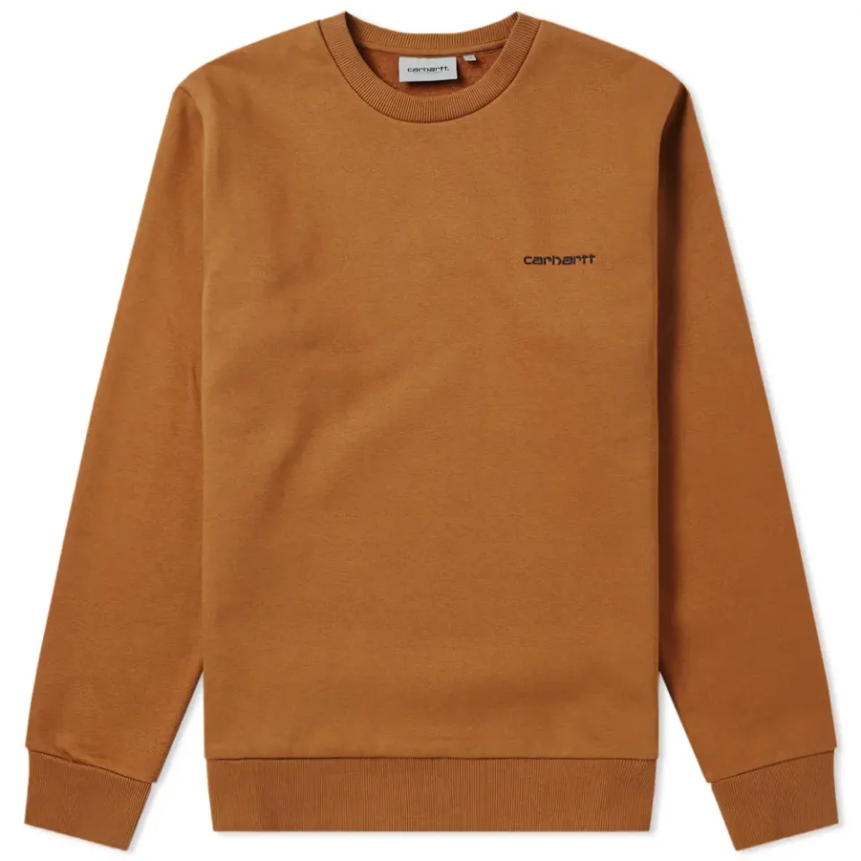Script Embroidery Crew Sweat