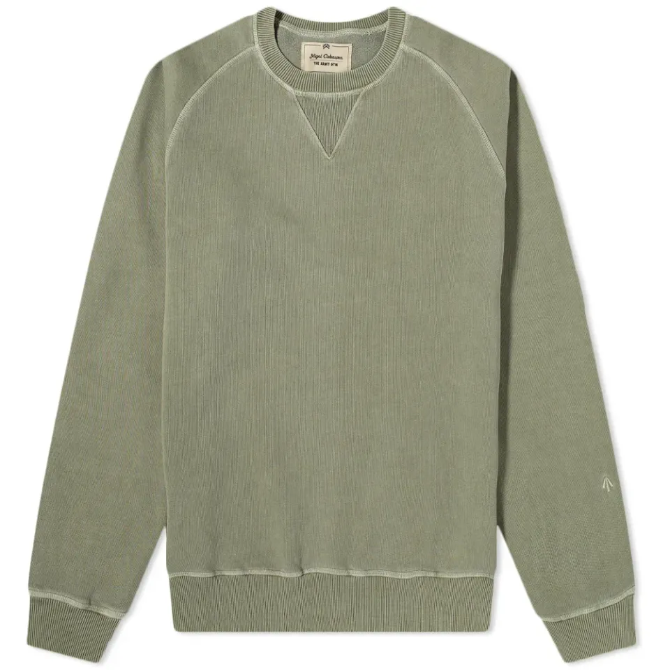Embroidered Arrow Crew Sweat