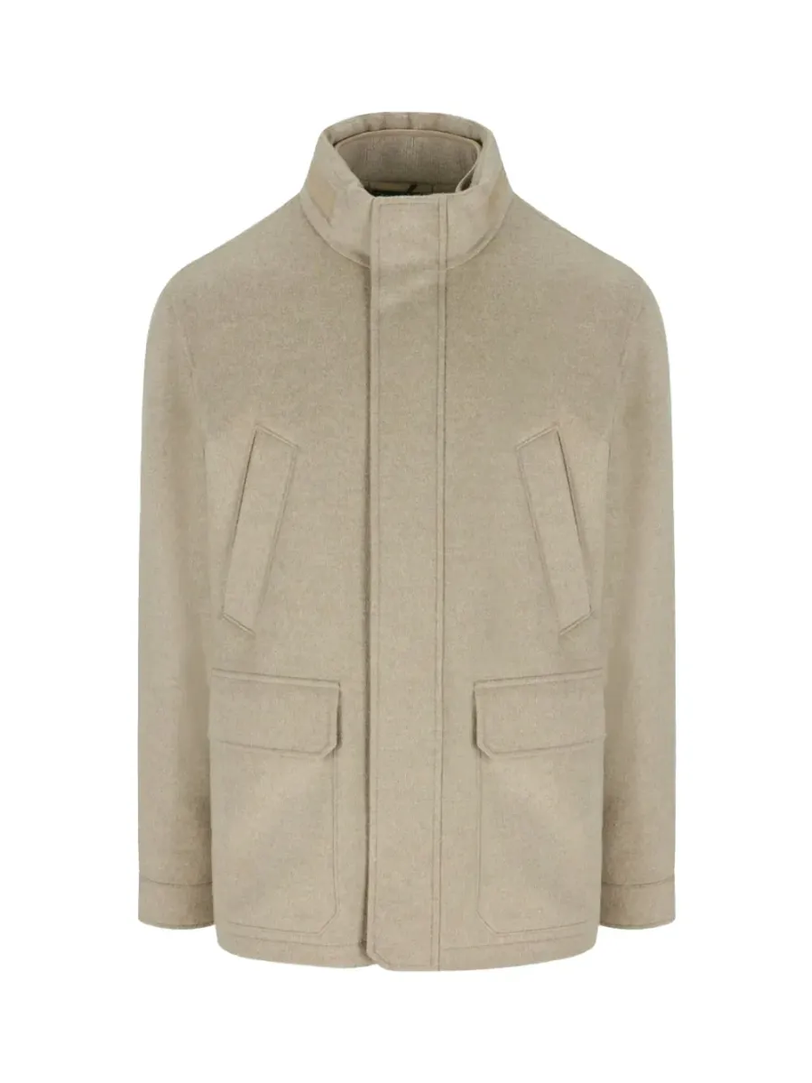 saharan cashmere jacket Beige