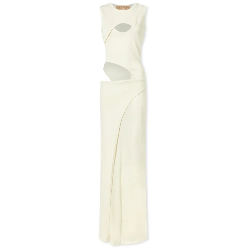 Marmo Layered Jersey Maxi Dress