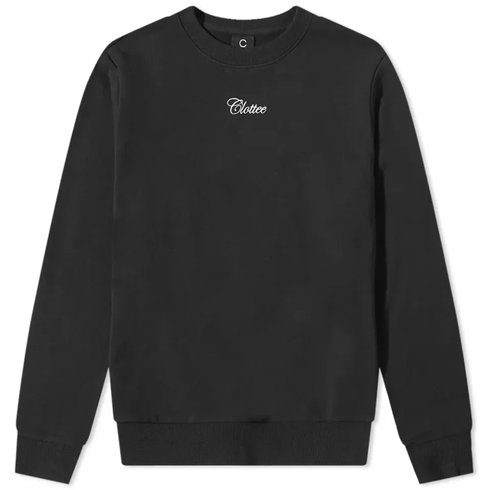 CLOTTEE By CLOT Script Logo Crew Sweat