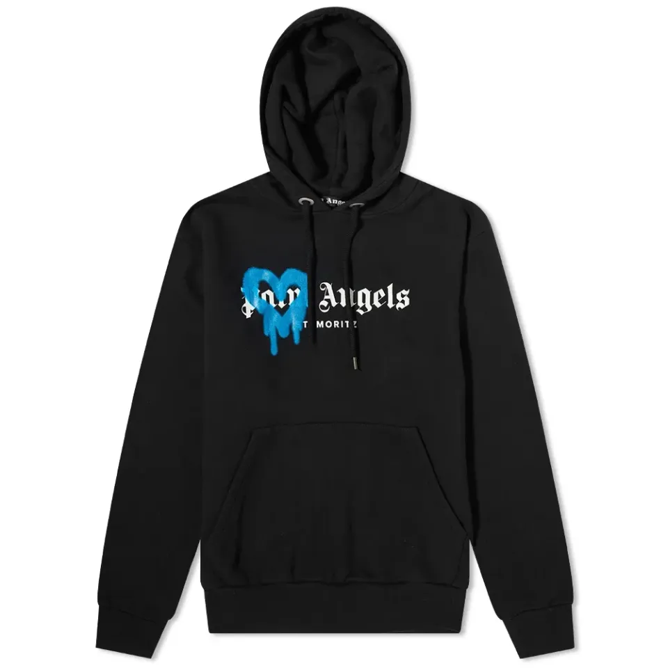 St Moritz Spray Logo Popover Hoodie