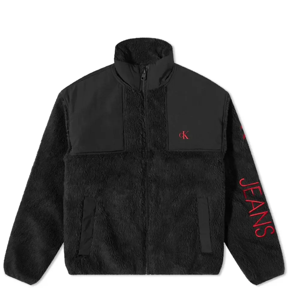 Sherpa Stand Collar Jacket