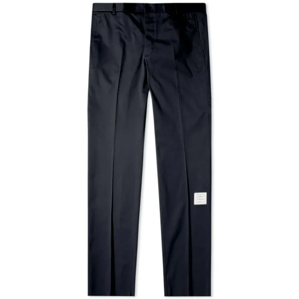 Unconstructed Twill Logo Chino