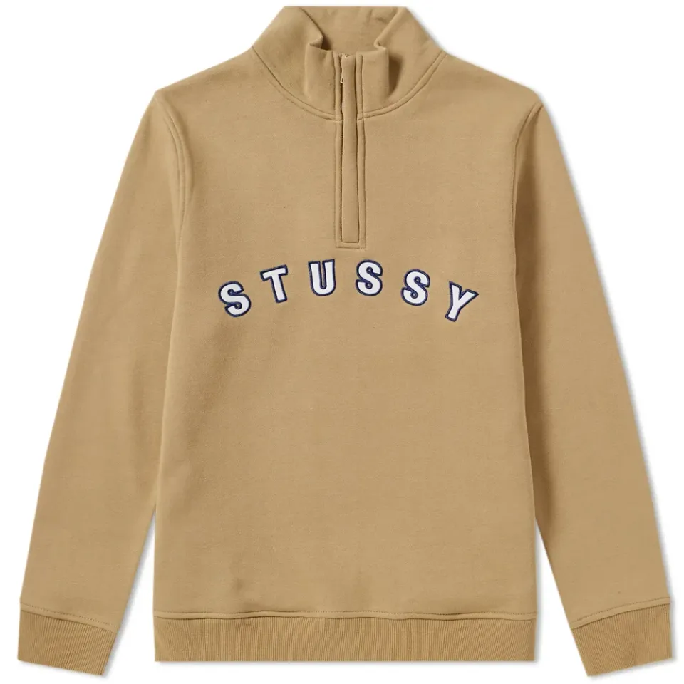 Quarter Zip Mock Neck
