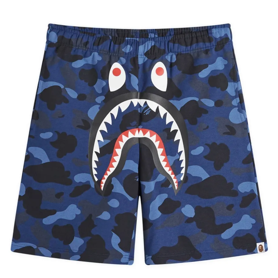 Colour Camo Shark Sweat Shorts