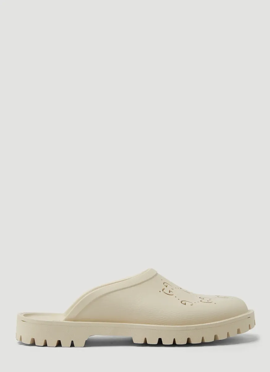 Perforated G Low Clogs