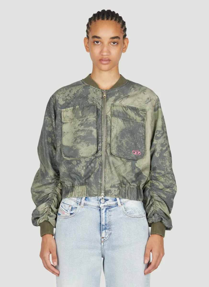 G-KHLO-CMF Camouflage Bomber Jacket