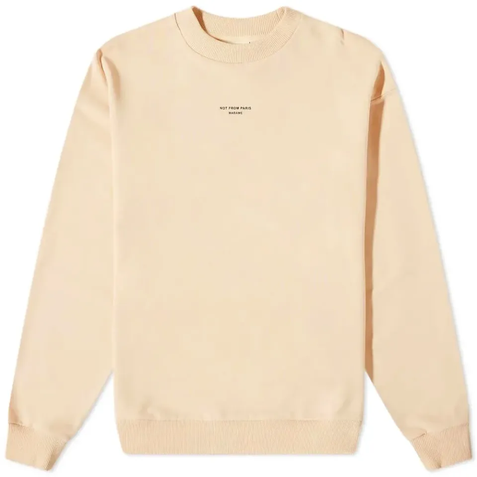 Drôle de Monsieur Centre Logo Crew Sweat