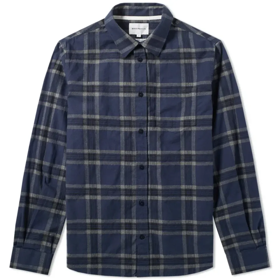 Osvald Melange Twill Check Shirt