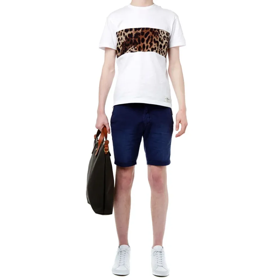 Contrast Panel Tee