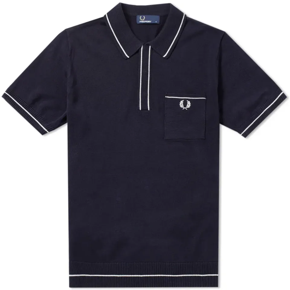 Fred Perry Fine Tipped Knitted Shirt