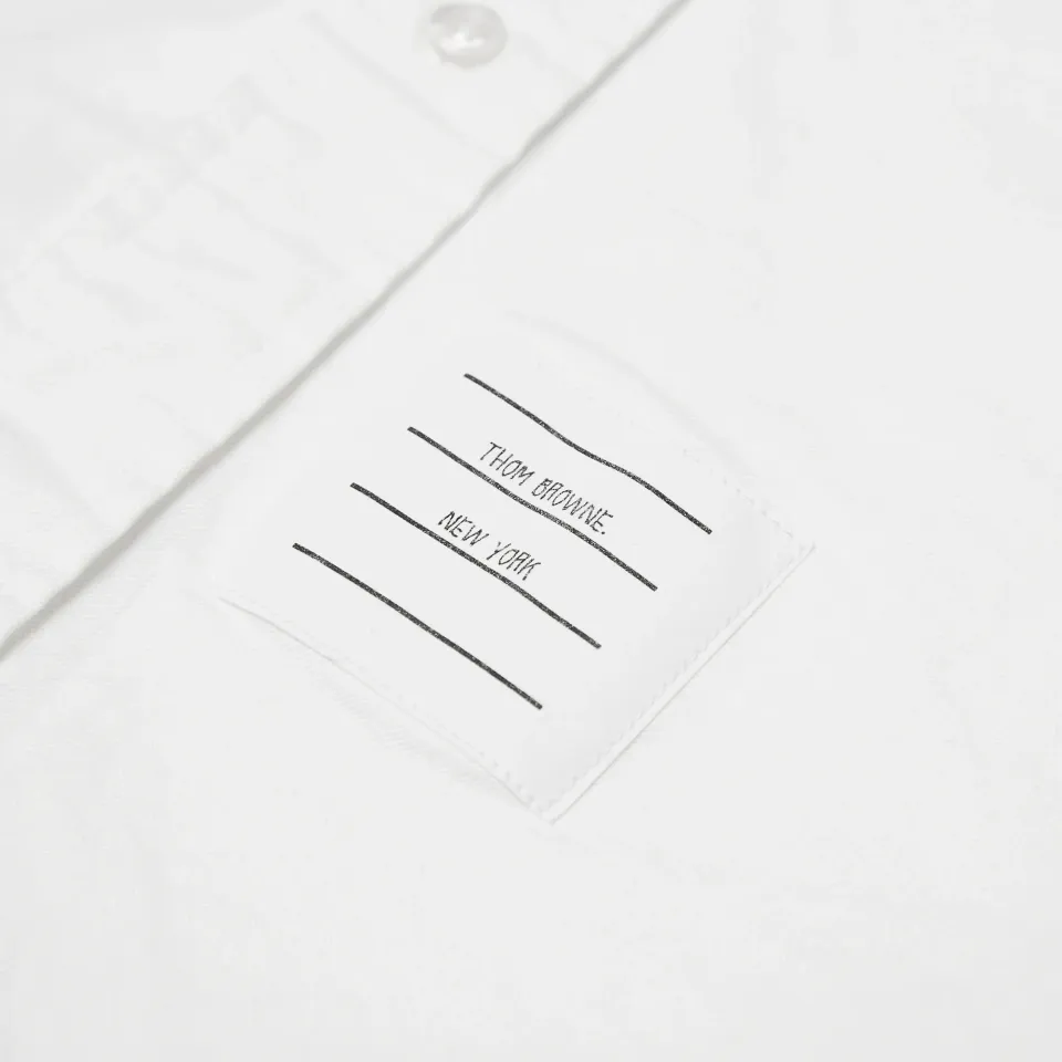 Stripe Pocket Classic Oxford Shirt