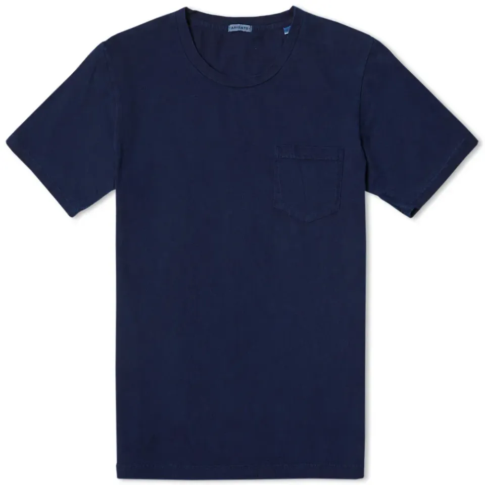 Hand Dyed Cotton Crew Neck Tee