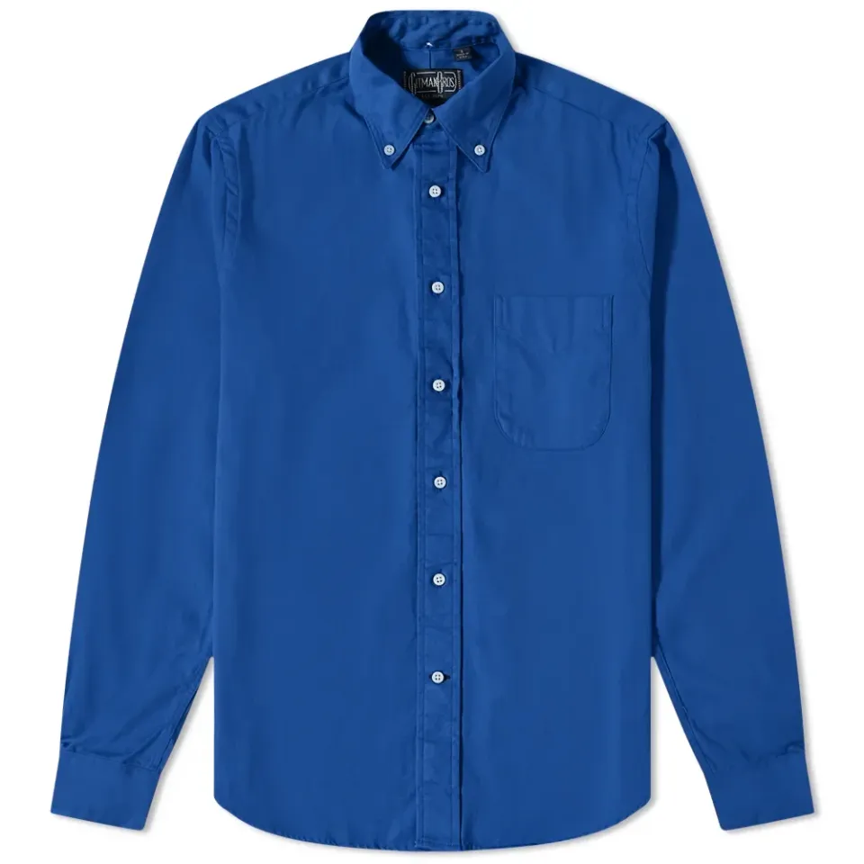 Button Down Overdyed Oxford Shirt