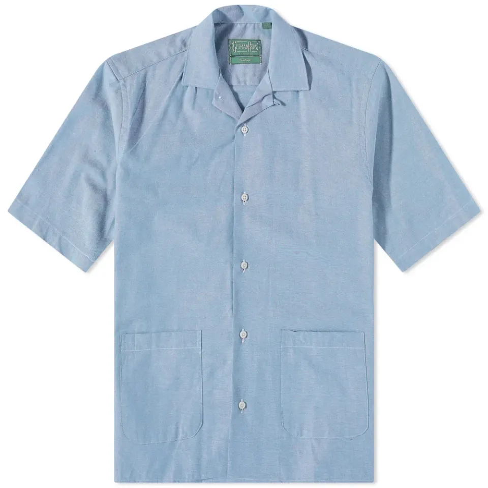 Summer Chambray Beach Shirt
