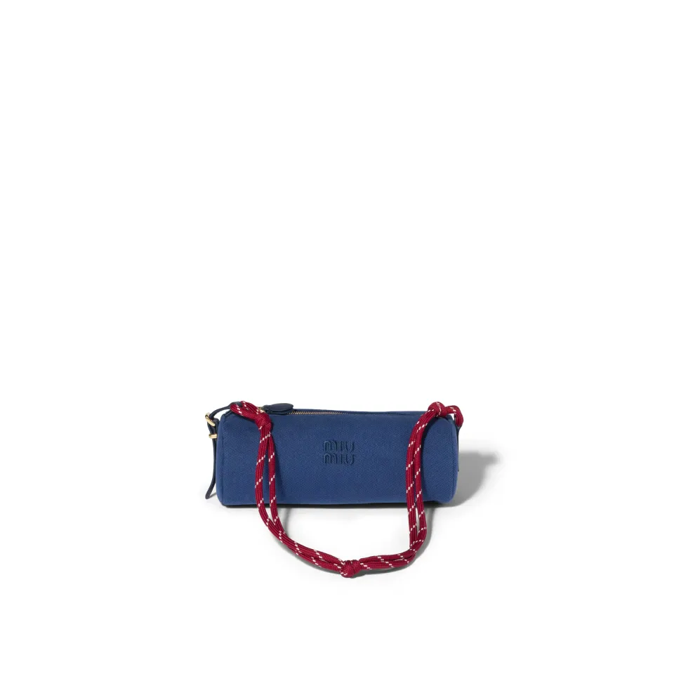 Gabardine pouch