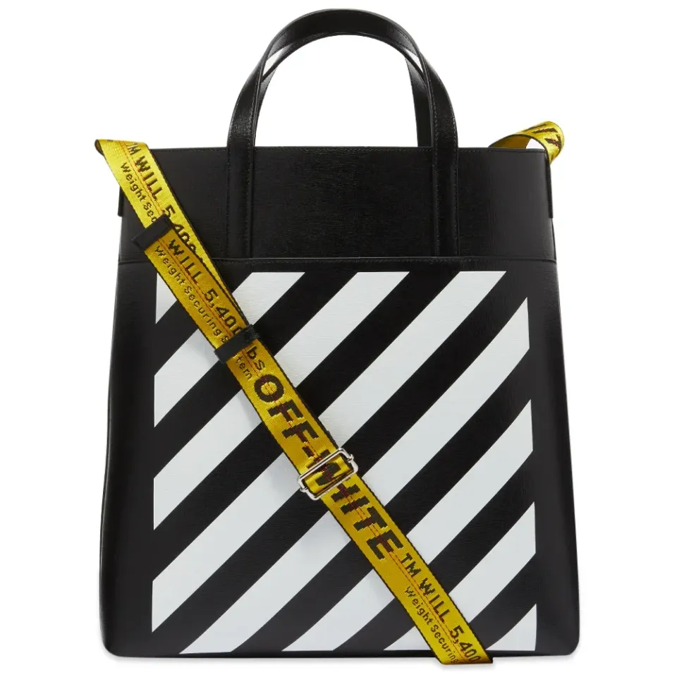 Binder Diagonal Saffiano Tote