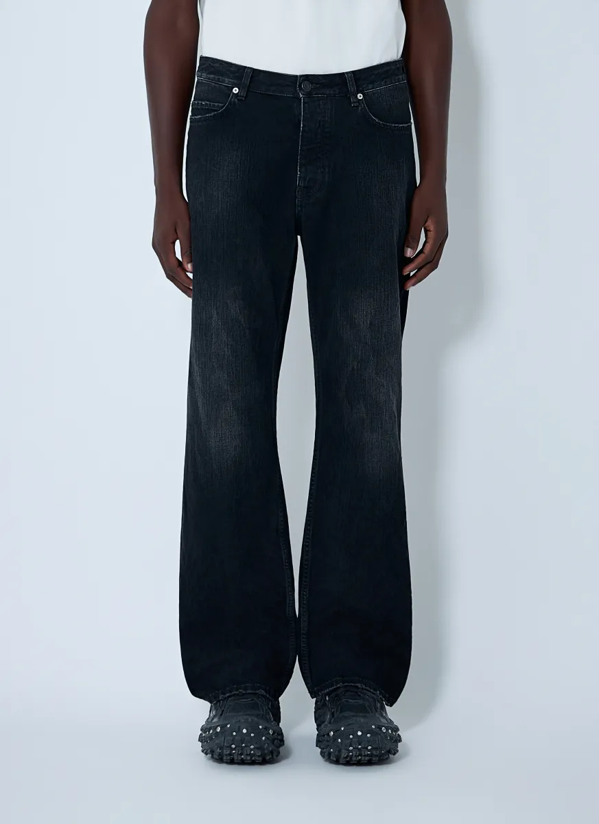 Distressed Denim Jeans