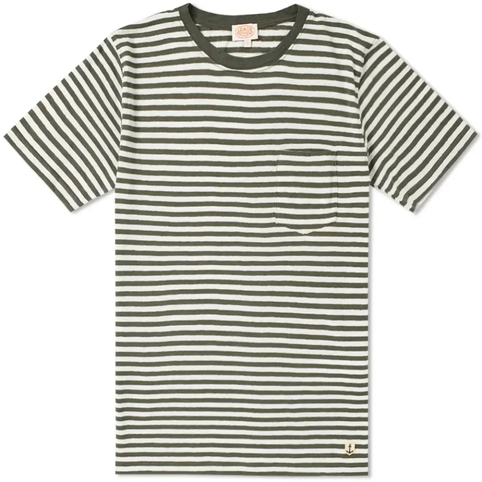 76023 Stripe Pocket Tee