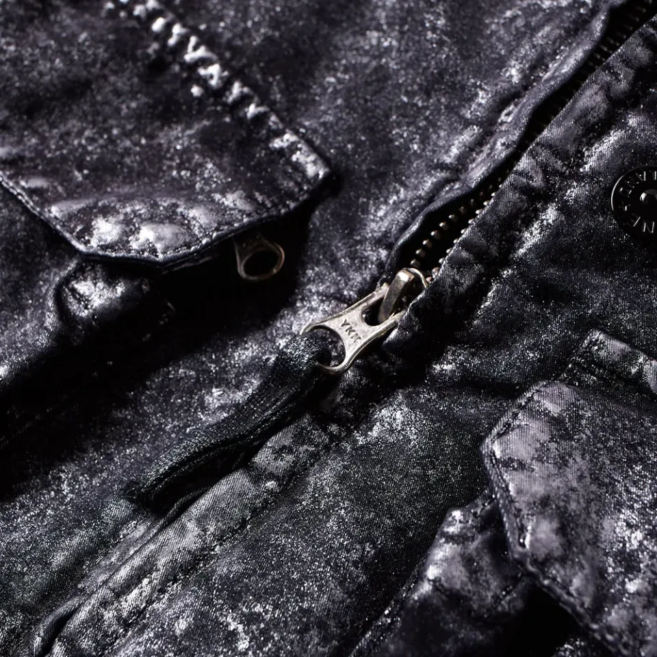 Metallic Dust Four Pocket Jacket