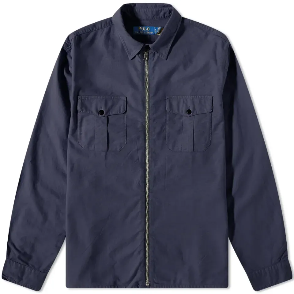 Pocket Zip Overshirt