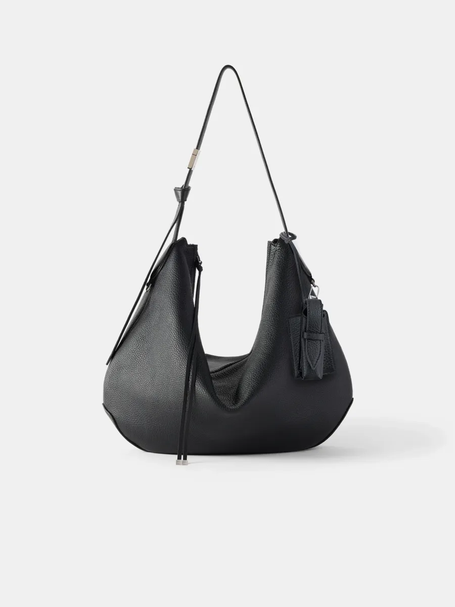 WOMEN - WOMEN'S BISCOTTO SHOULDER BAG - Black