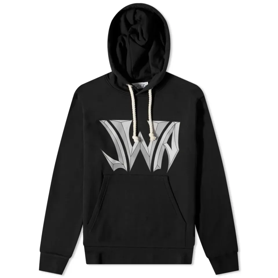 Gothic Logo Popover Hoodie