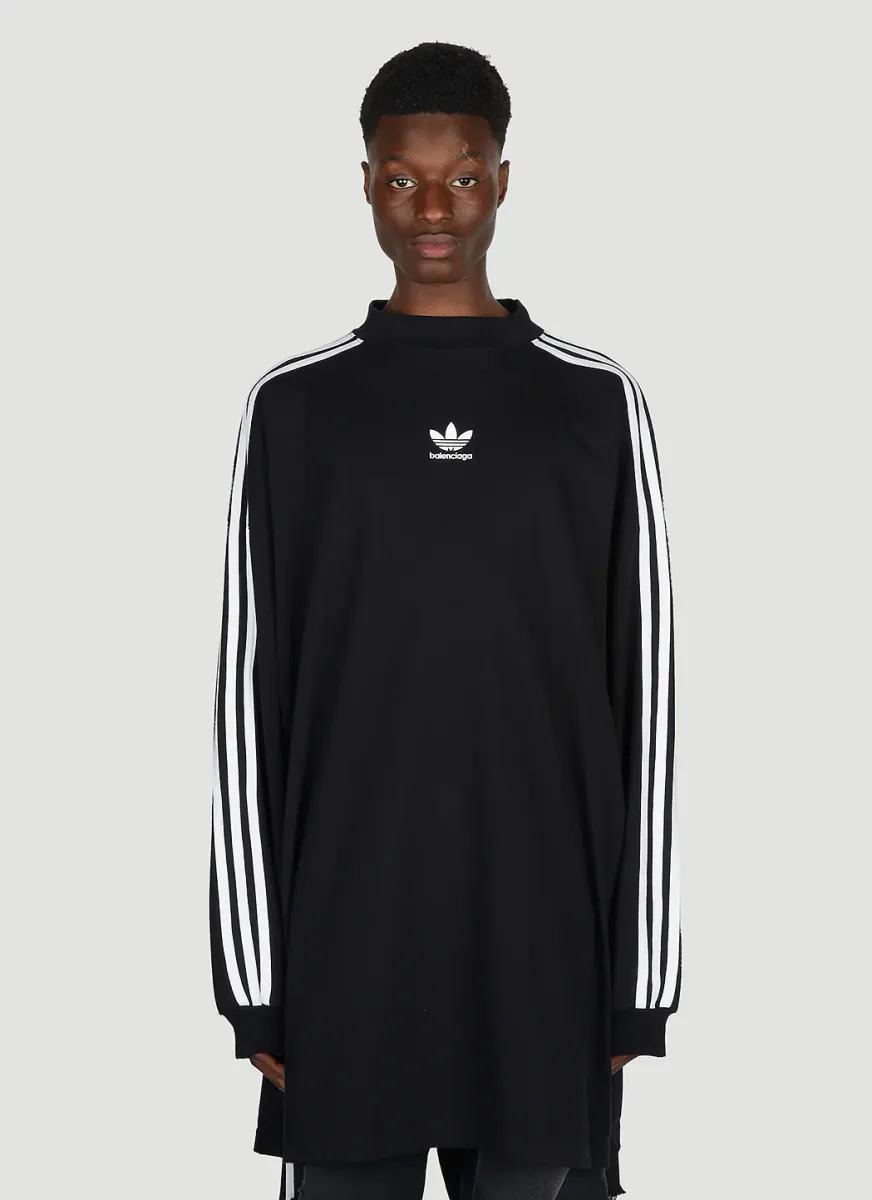 Logo Print Long Sleeve T-Shirt