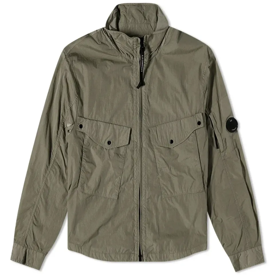 Chrome R Zip Pocket Overshirt