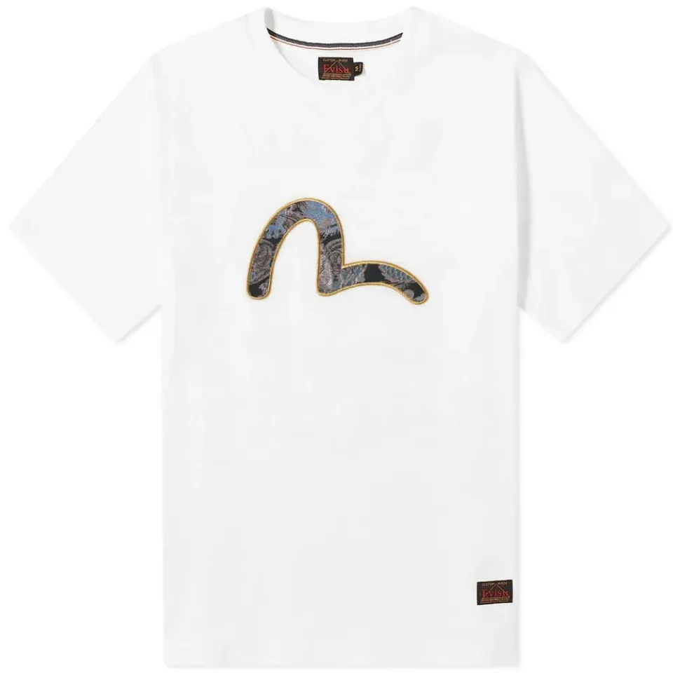 Embroidered Seagull T-Shirt