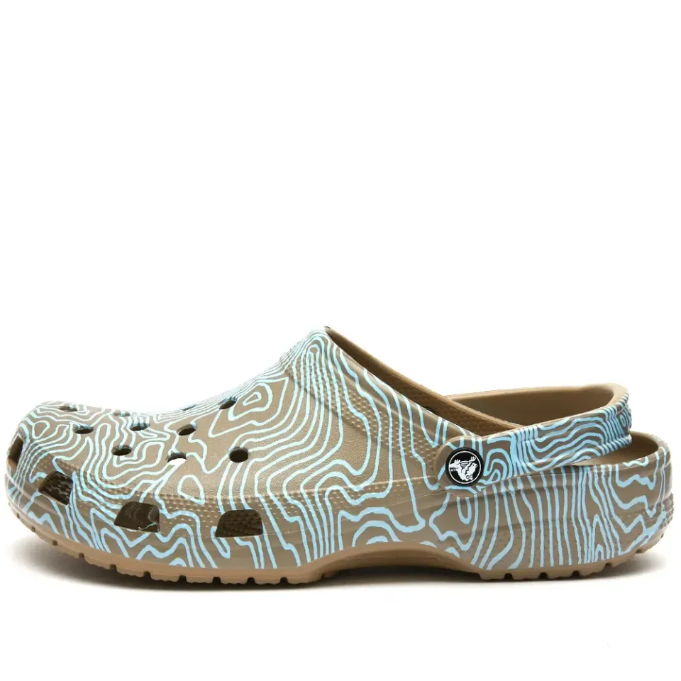 Classic Topographic Clog