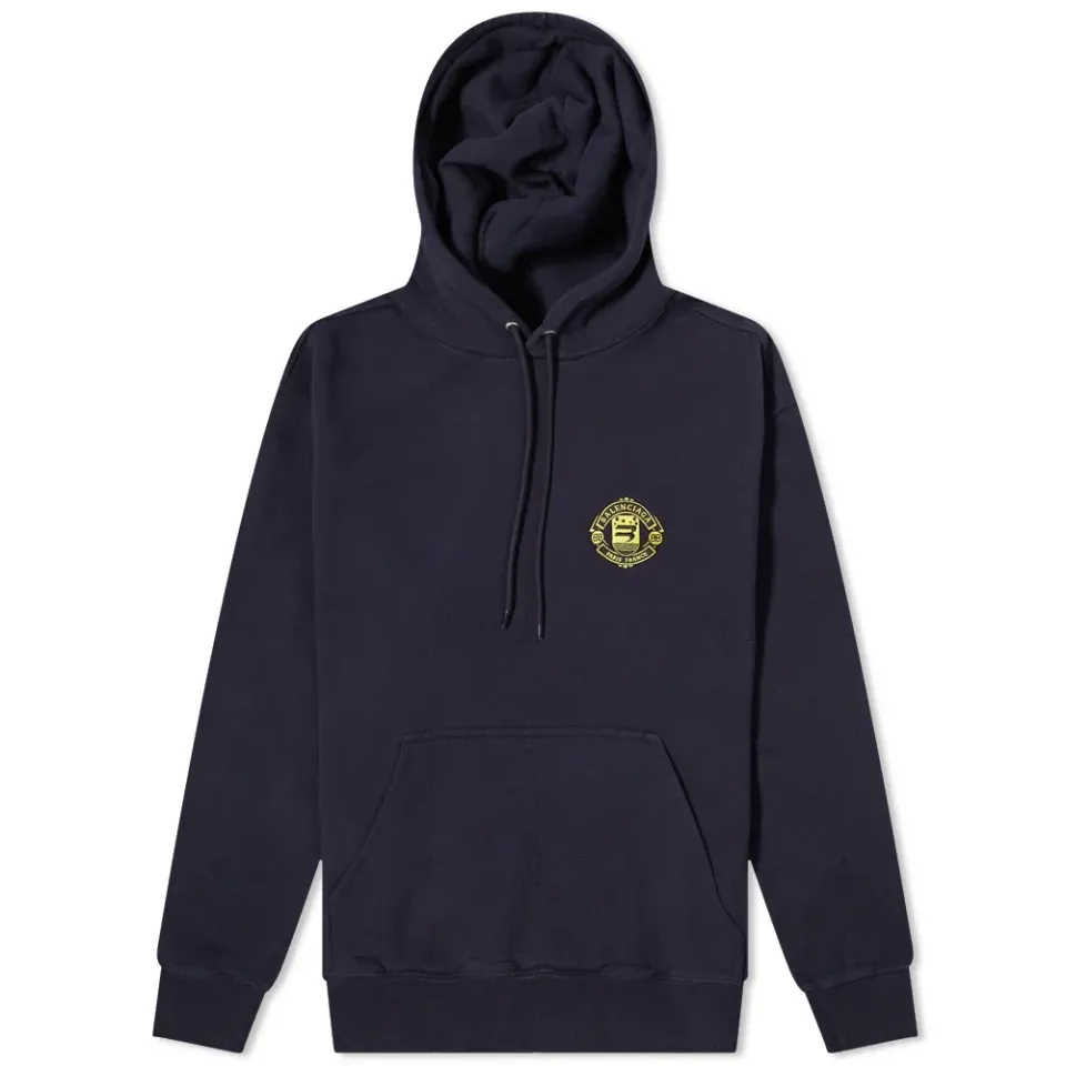 Crest Logo Popover Hoodie