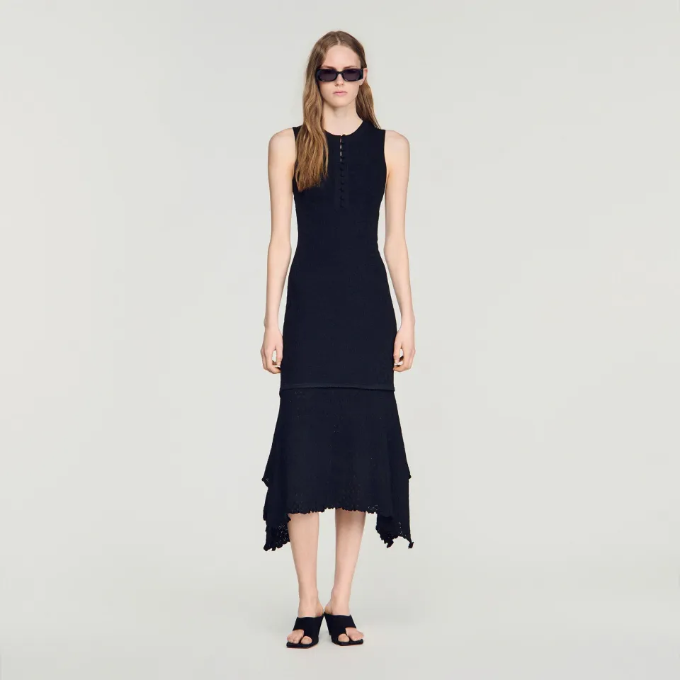 Fancy pointelle dress