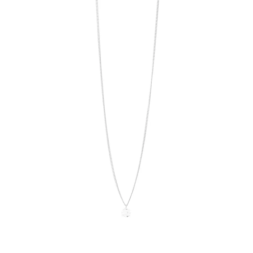 Silver and Pearls Necklace
