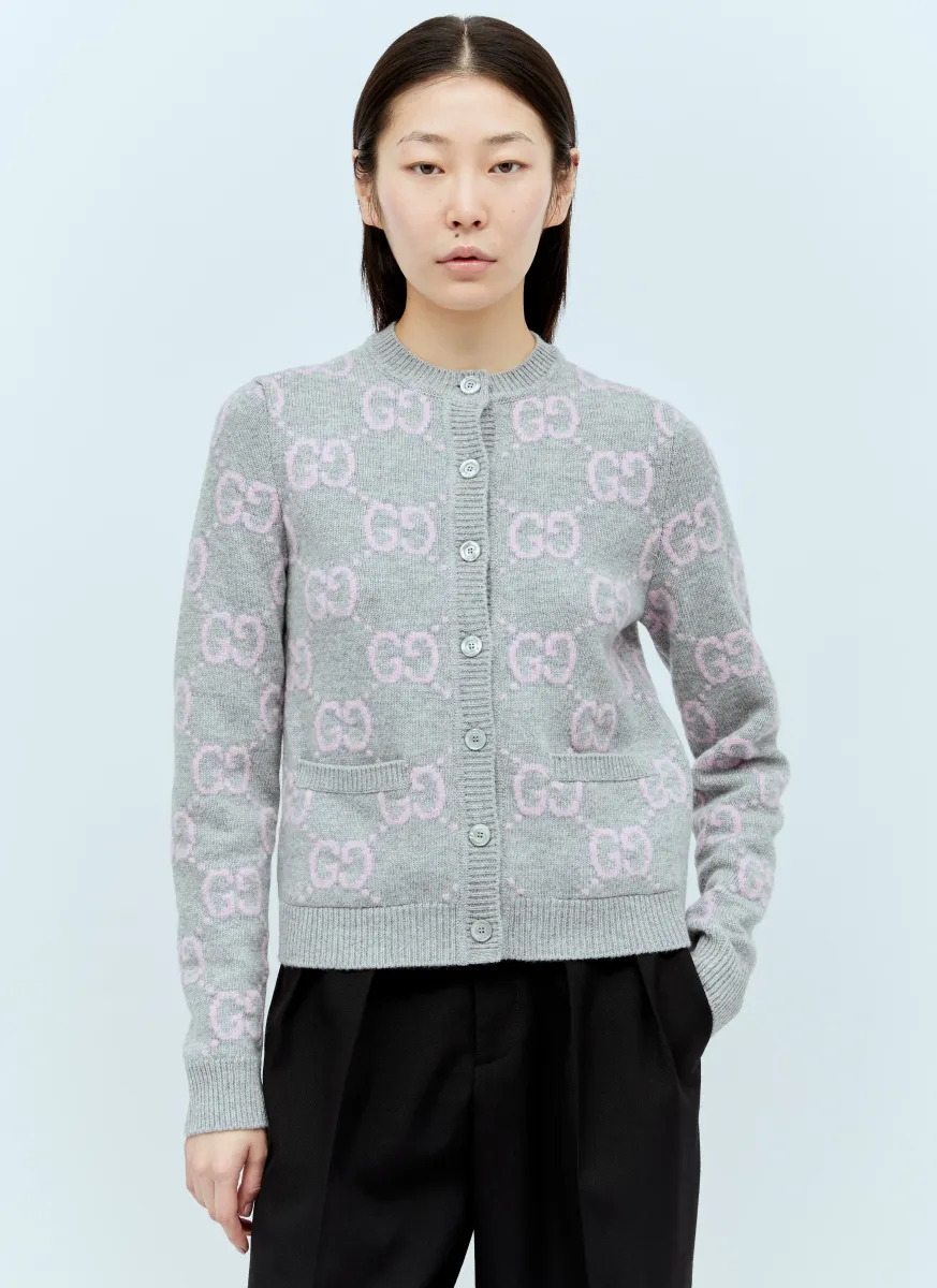 GG Wool Cardigan