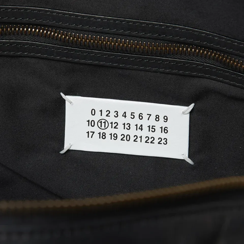 11 Calfskin Leather Travel Bag
