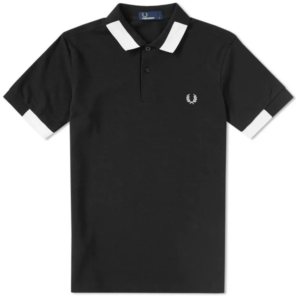 Fred Perry Block Tipped Pique Polo