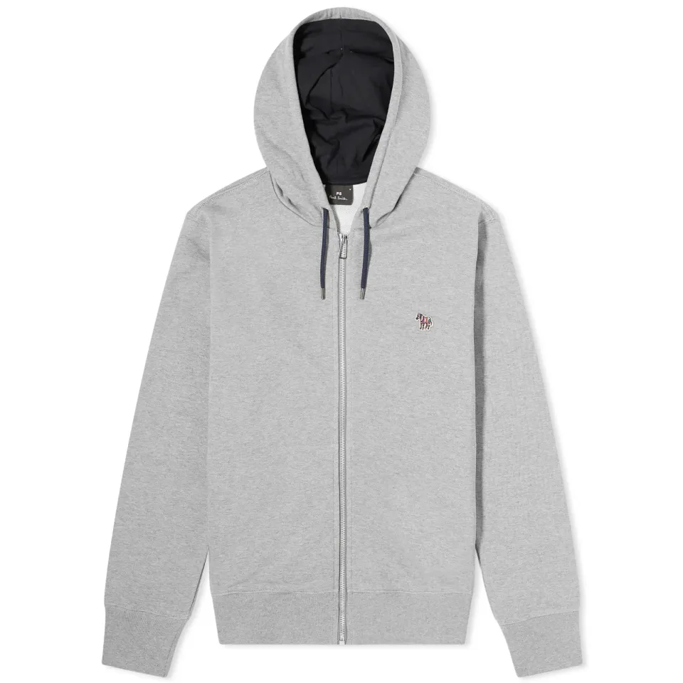 Zebra Zip Hoodie
