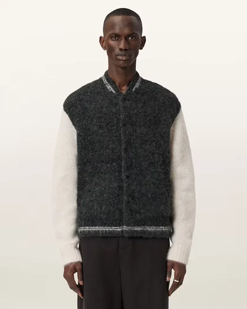 Jaque Oversized Varsity Cardigan
