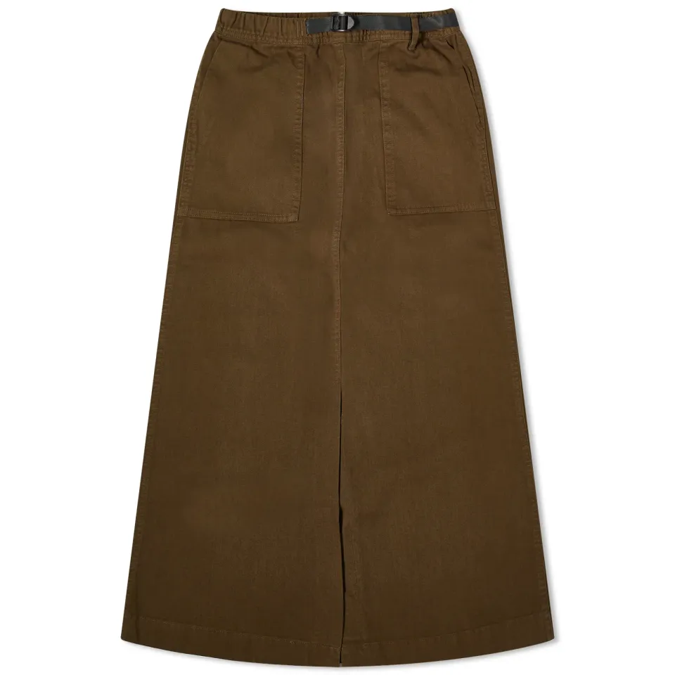 Long Baker Midi Skirt